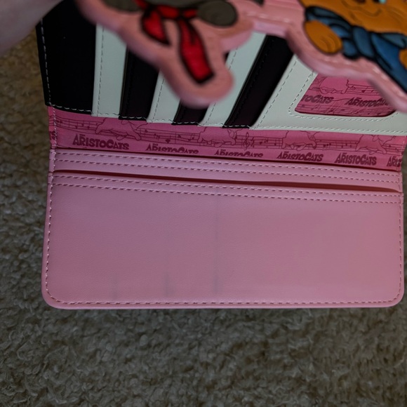 Loungefly Pink Aristocats Disney Wallet - Picture 7 of 8